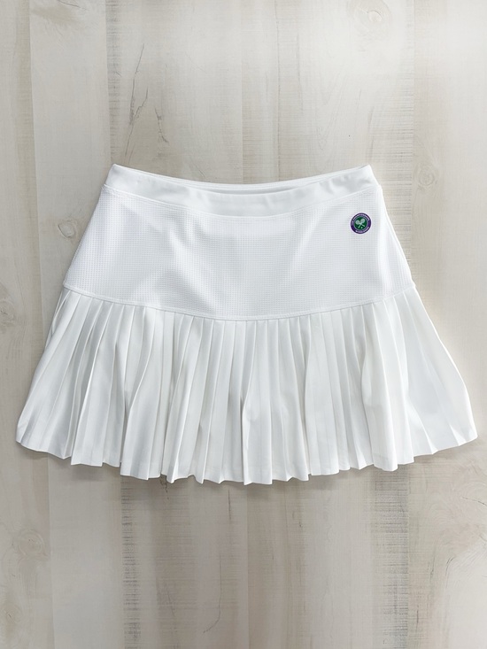 Wimbledon Dresses & Skirts - WIMBLEDON SPORT white womens pleated skirt skort tennis S